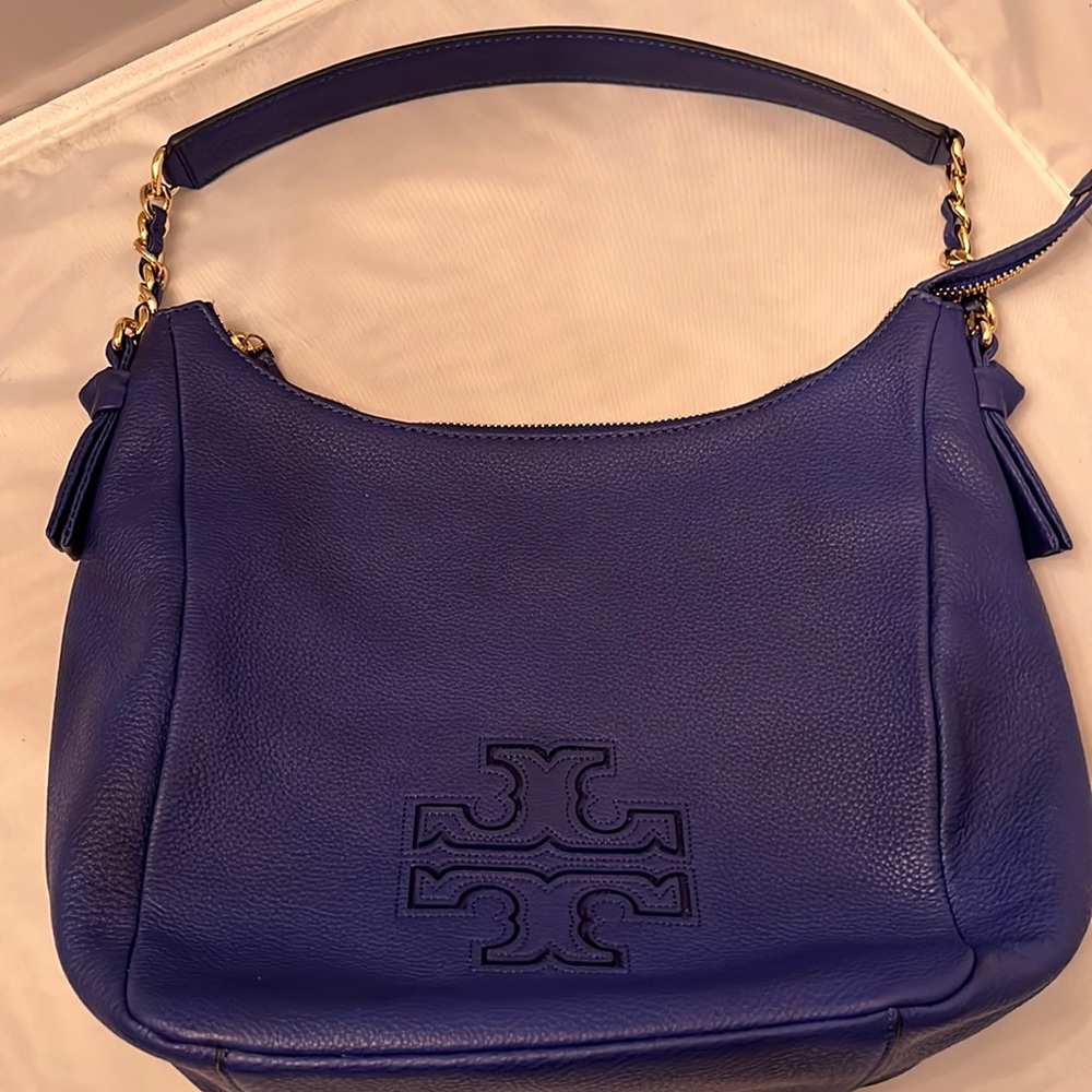 Tory Burch Blue Leather Purse / Never Used